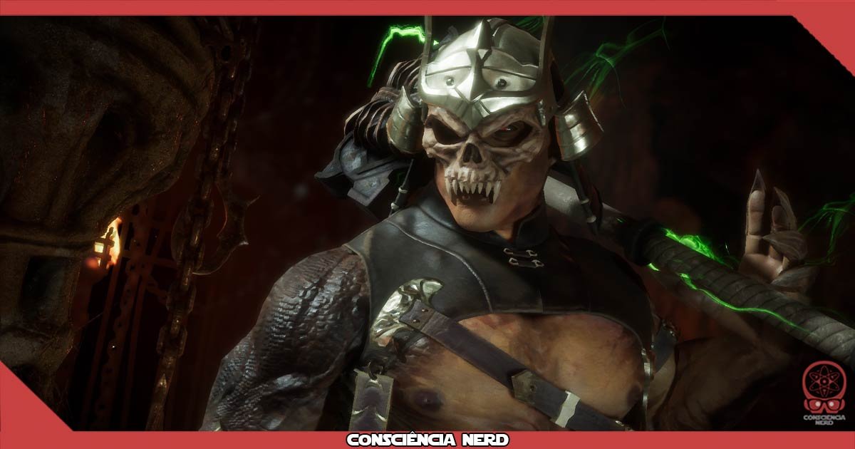 Artista de Mortal Kombat revela aparência de Shao Kahn sem armadura