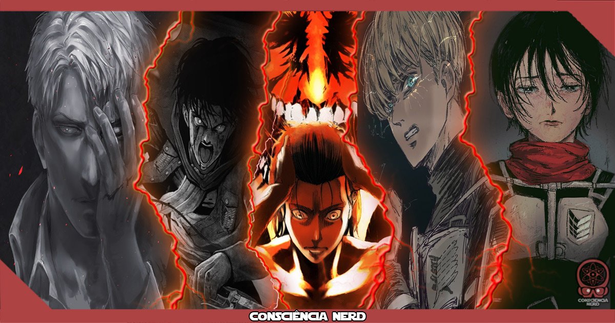 Attack on Titan: Divulgadas imagens de personagens da quarta temporada