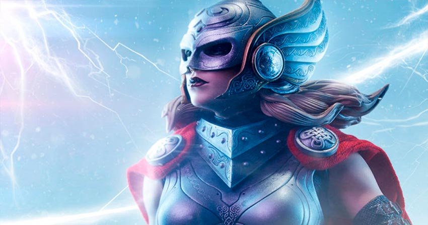 Arte promocional revela o visual de Natalie Portman em Thor 4